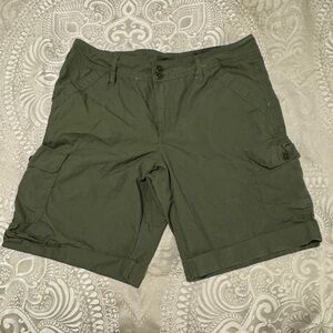 Faded Glory Army Green Cotton Shorts